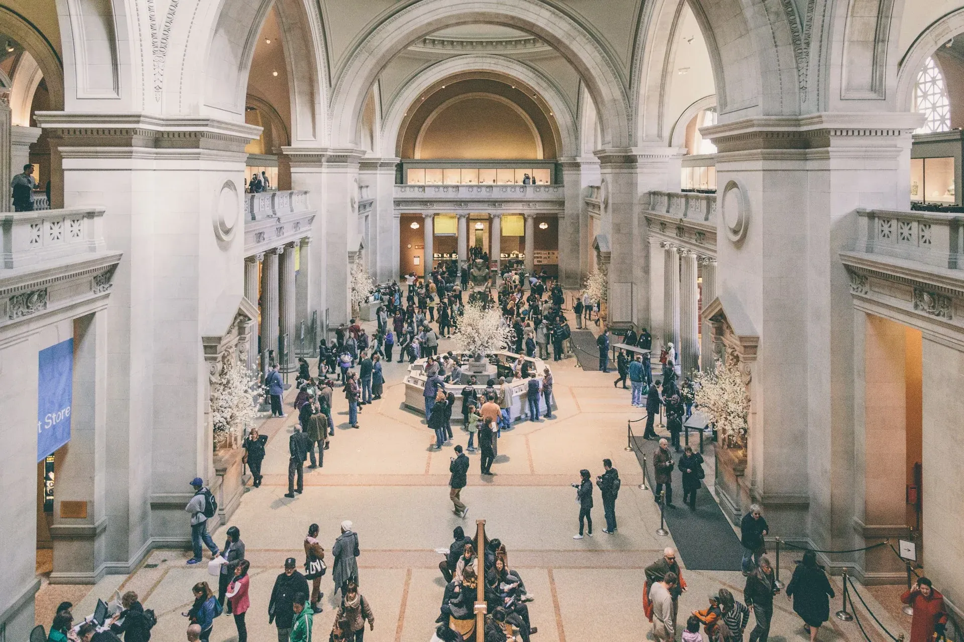 Hall of the Metropolitan Museum of Art
