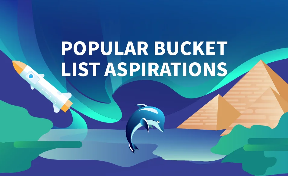 Popular bucket list aspirations