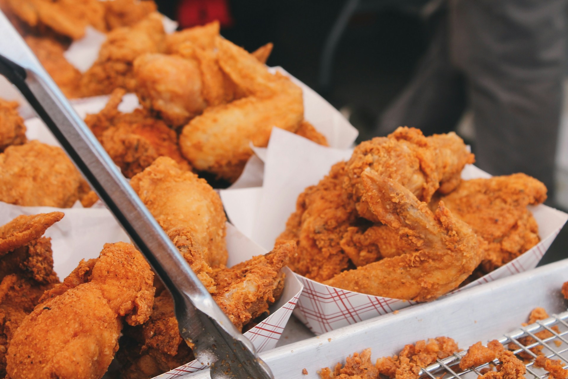 KFC chicken buckets